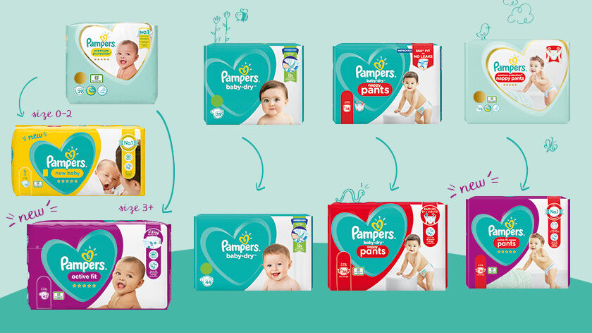 pampersy pampers sztuk