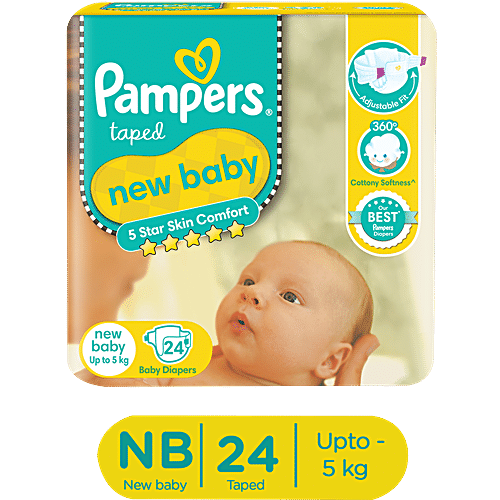 pampers new baby dry 1 newborn pieluchy 2-5 kg