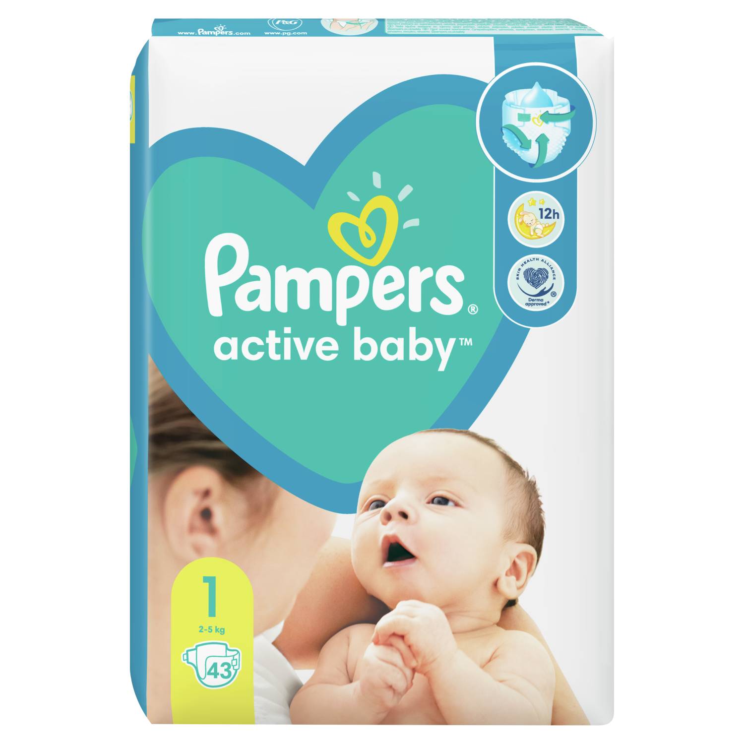 pampers 1 newborn zestaw z pampers 2