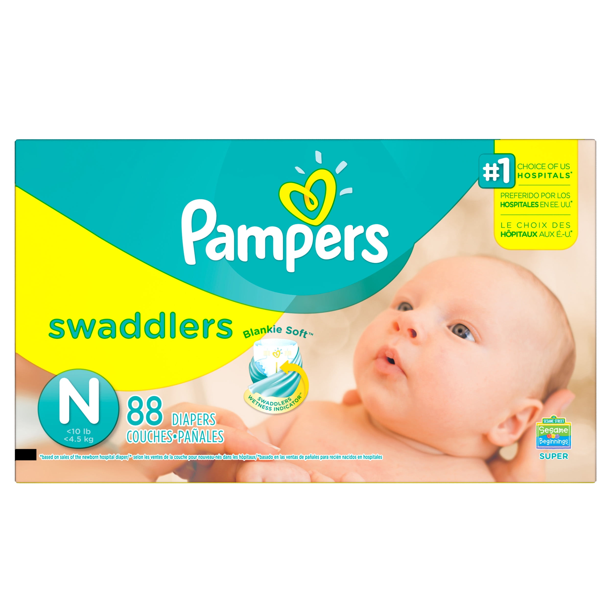 pieluchy midi pampers