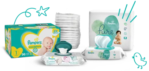 pampers new baby-dry pieluchy nr 1 2-5 kg 43 szt