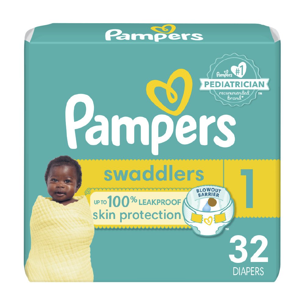 biedronka pampers midi