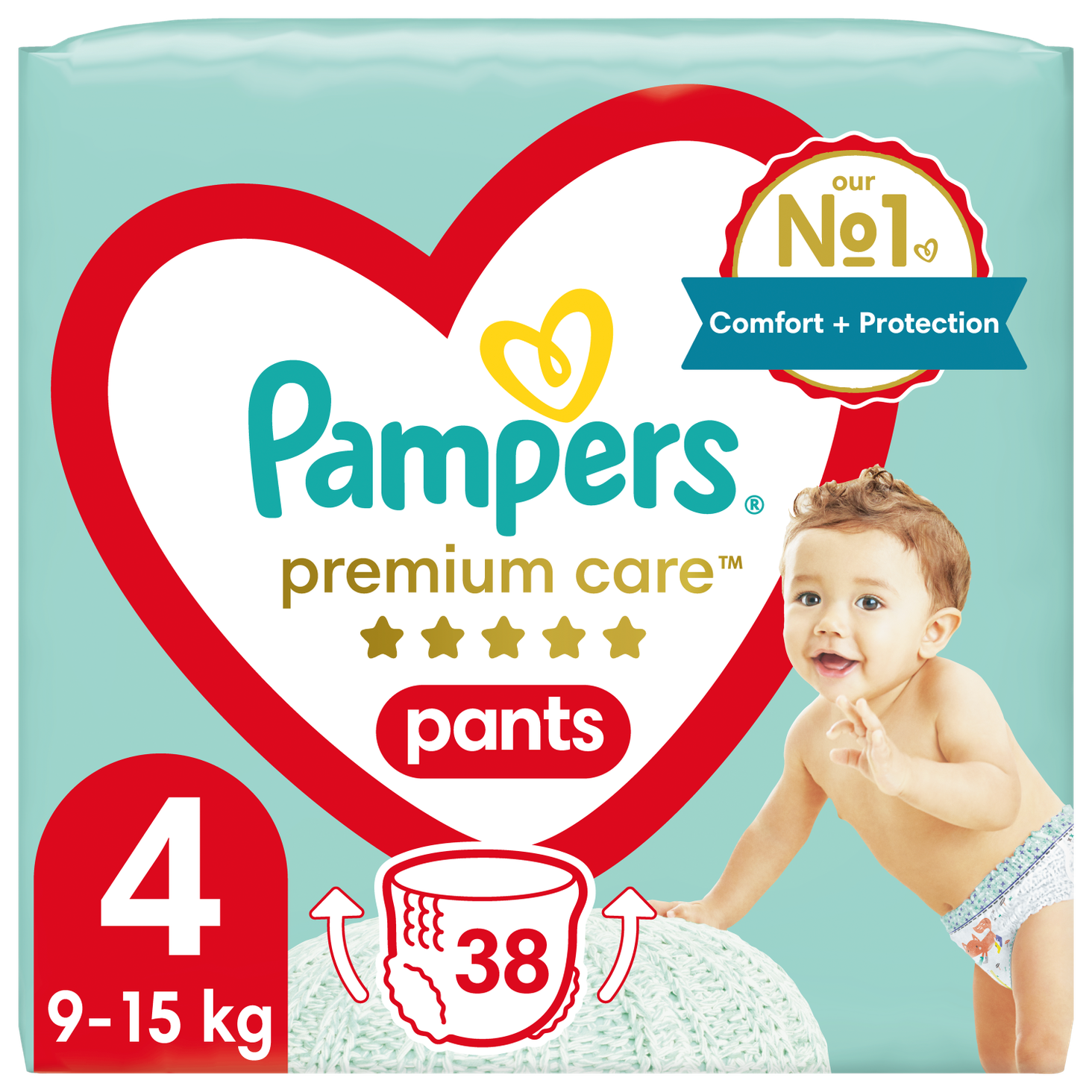 pieluchy pampers jasne niebieskie