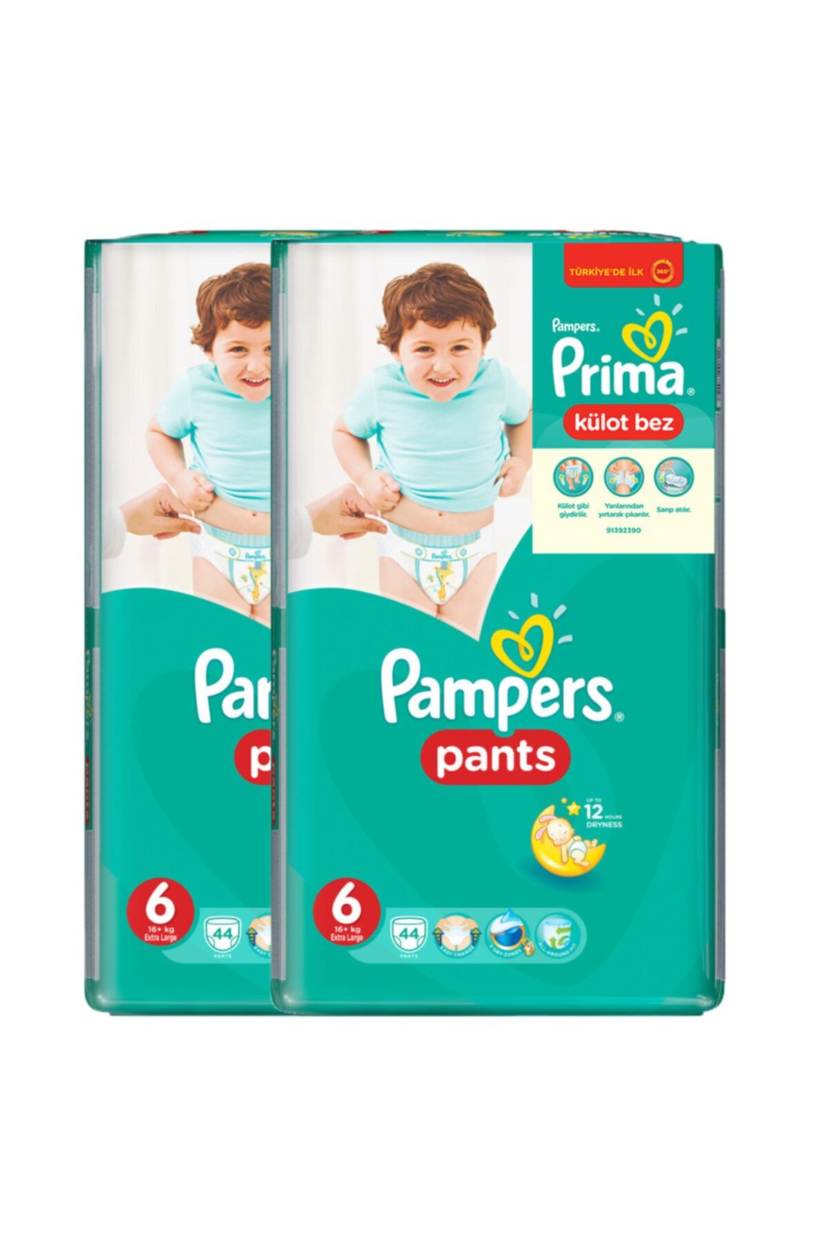 pampers pants 3 66 sztuk