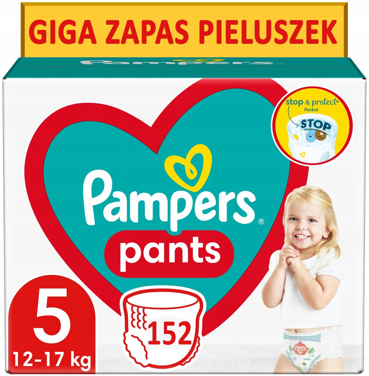 pieluchy pampers 6 56 sztuk