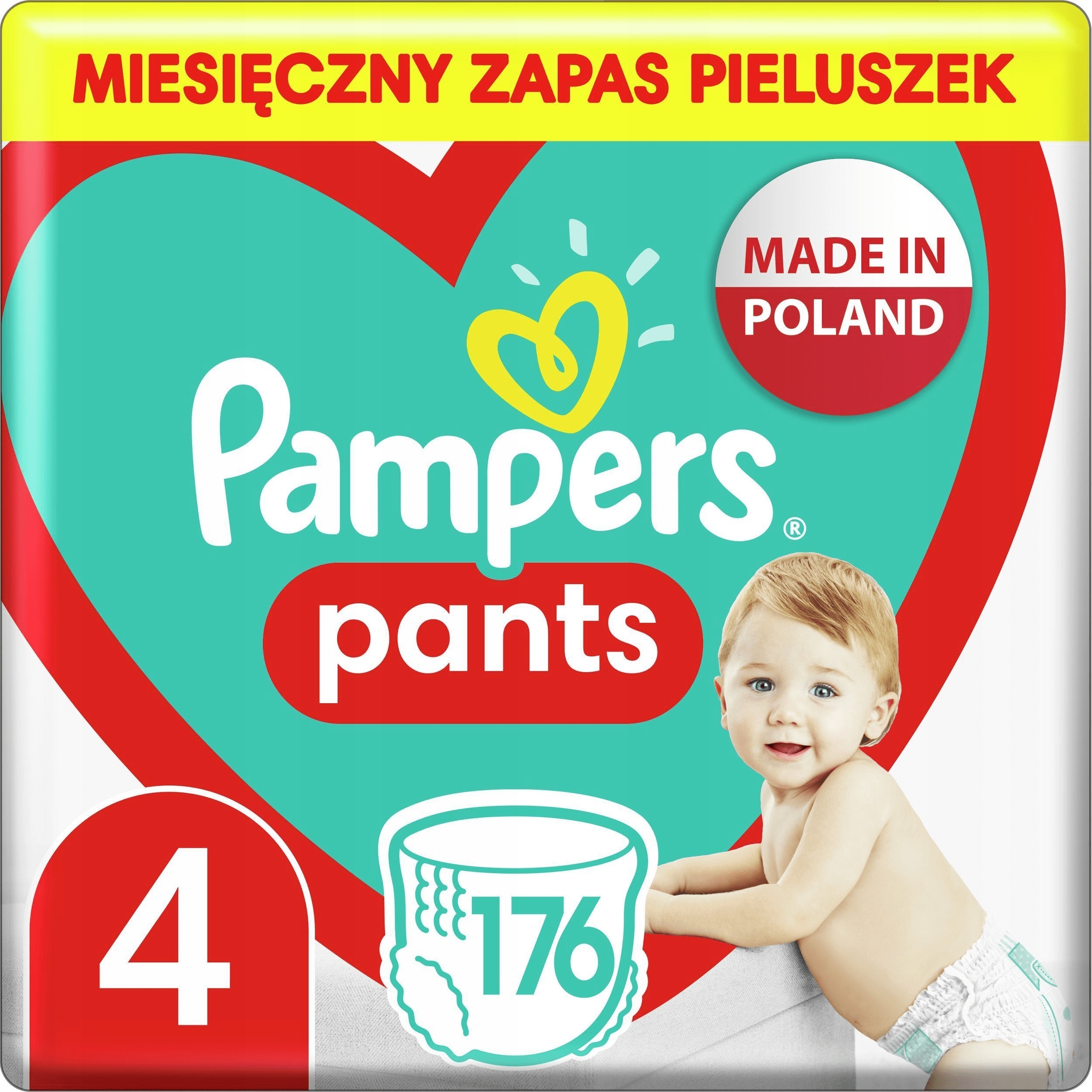 pieluchy pampers 4 plus 50 szt