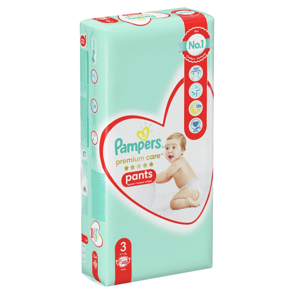 pieluchomajtki pampers 4 cena 52szt