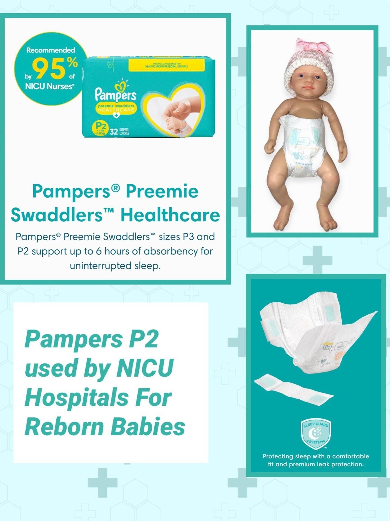 pampers oznaczenie zasikania