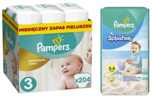 noworodkowi przecieka pampers