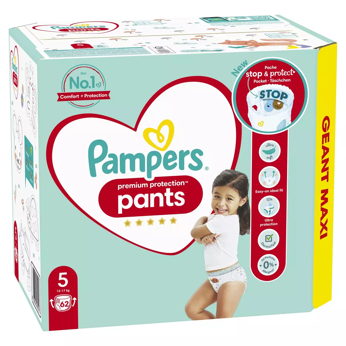 pampers pieluchy 2 4-8 kg maxi pack 80