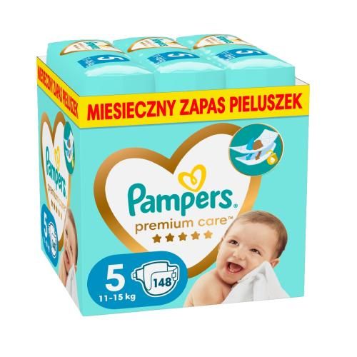 pieluchomajtki pampers premium care 5