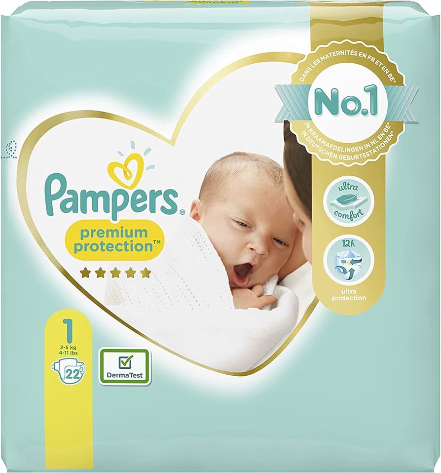 pieluchy pampers 1 mega paka