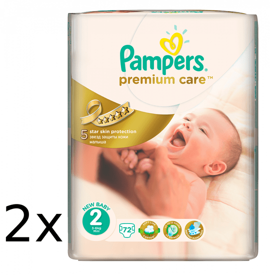 biedronka pampers 144szt