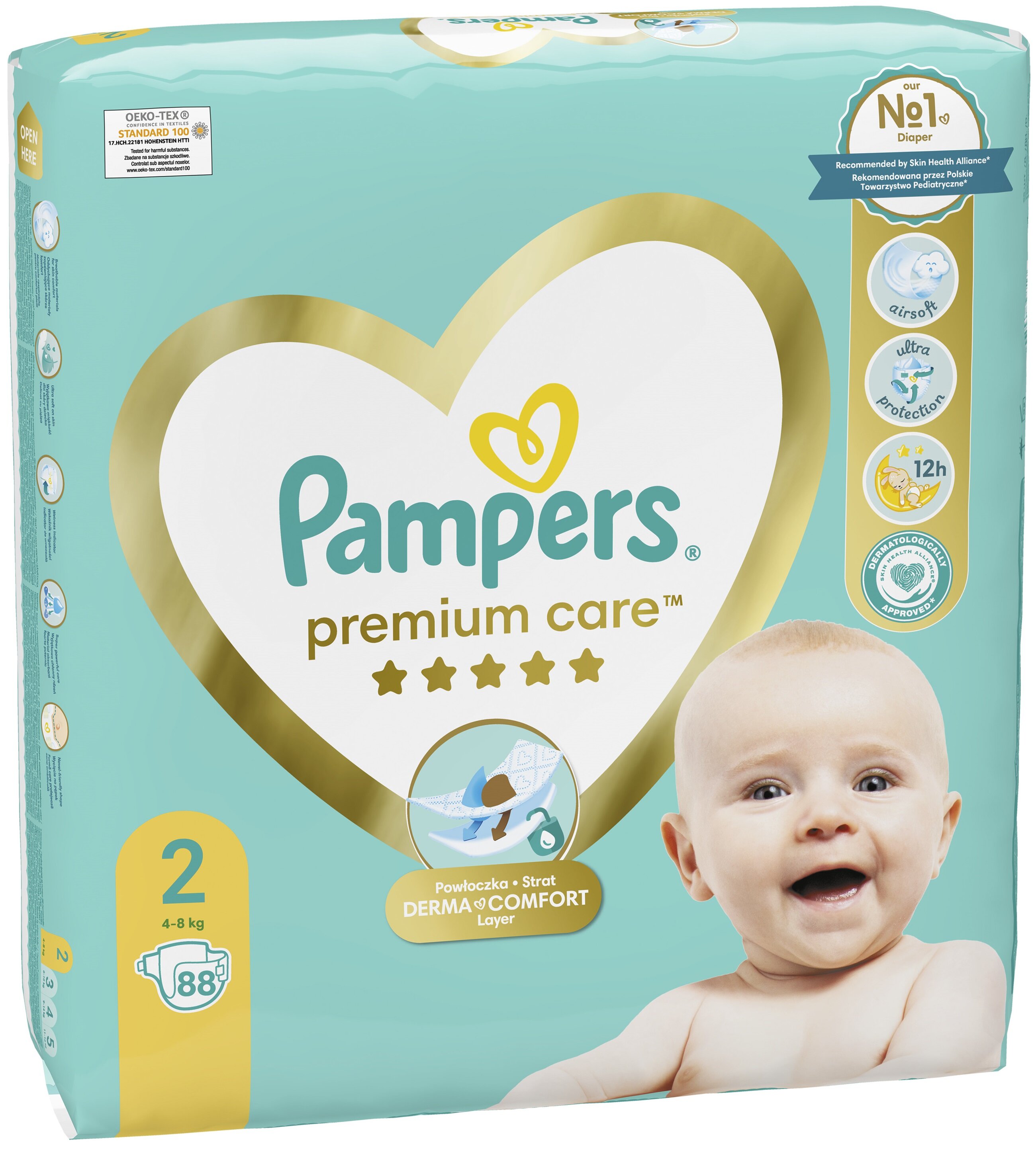 pieluchomajtki pampers 5 allegro