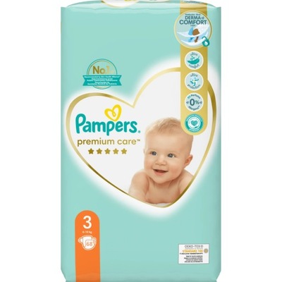 pampers 2 new baby-dry pieluchy 100szt 3-6kg mini