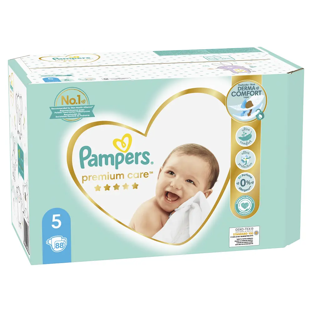 pampers chusteczki natural clean 12x64 szt