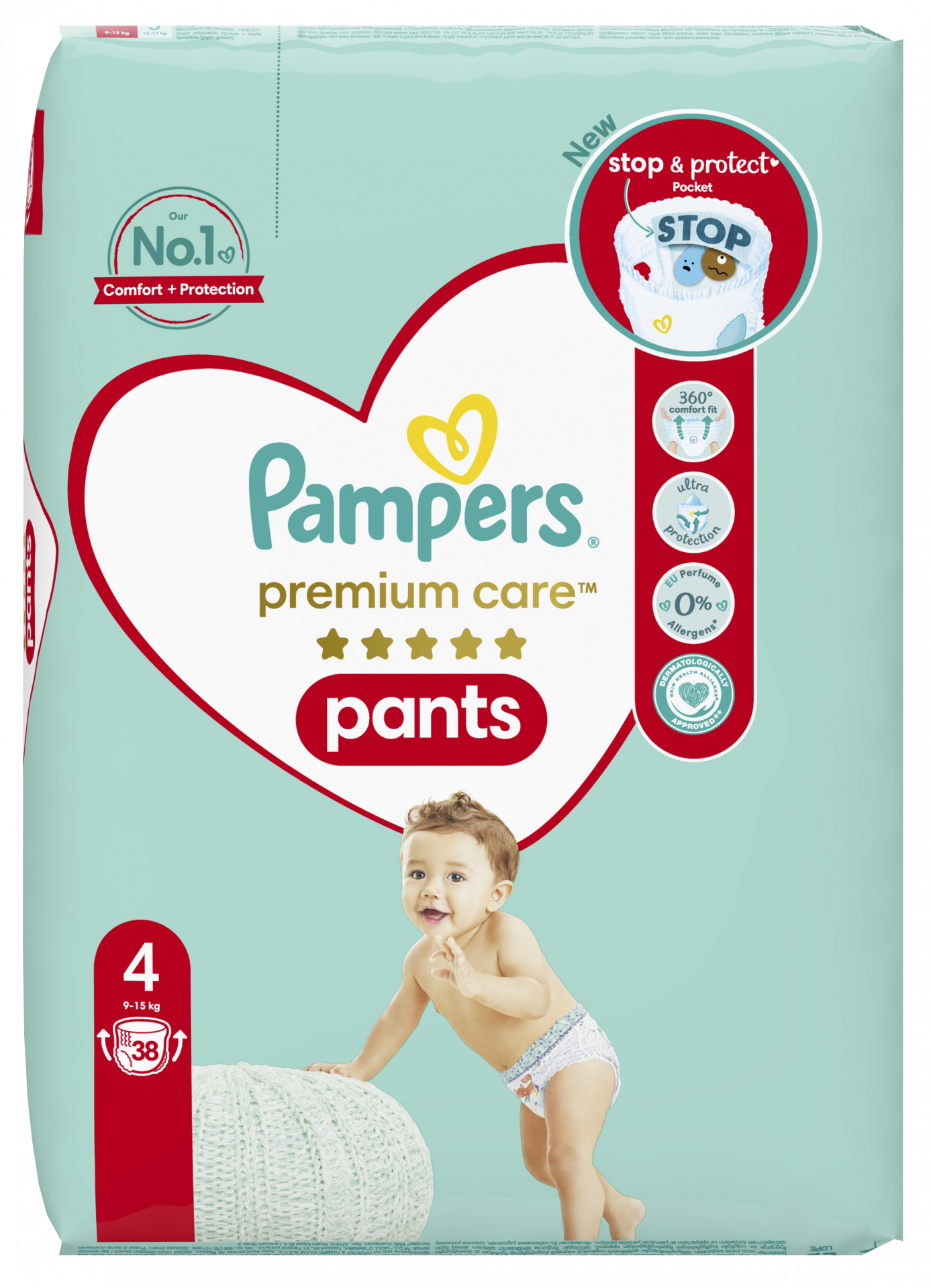 pampers pieluchy premium care 3 junior 136 sztuk