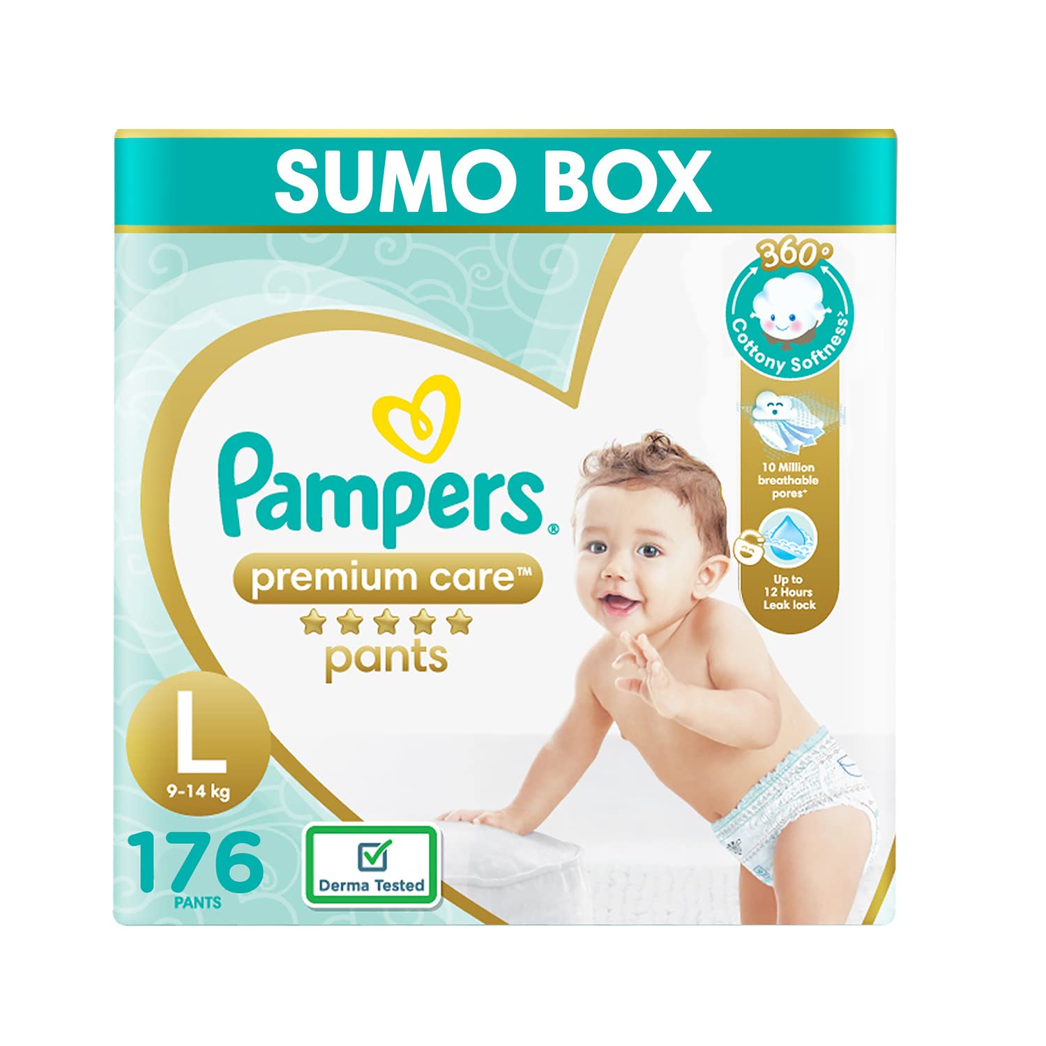 pampers care 4