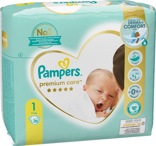 pieluchy pampers premium care 2 mini 3-6 kg