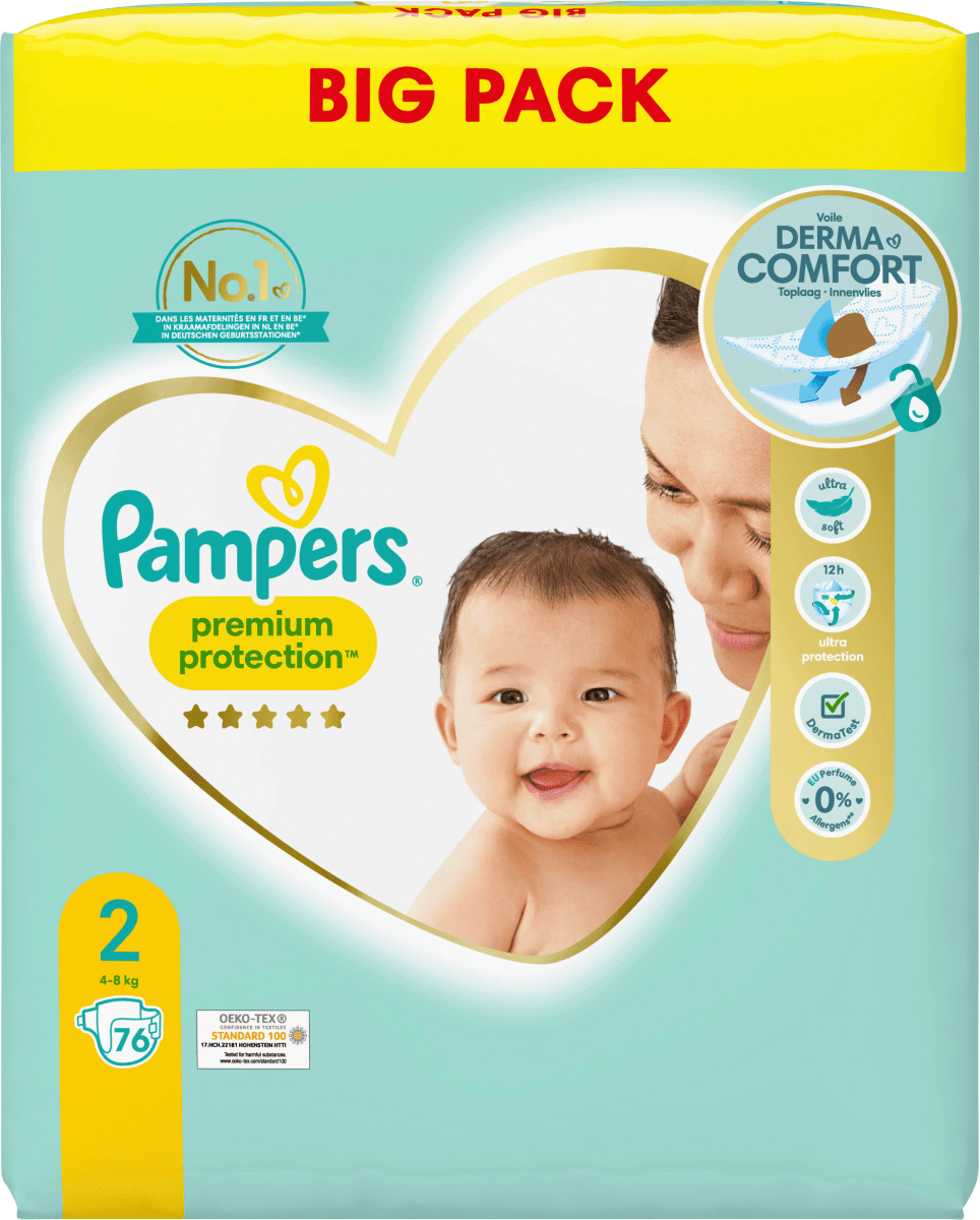 chusteczki pampers 6x80