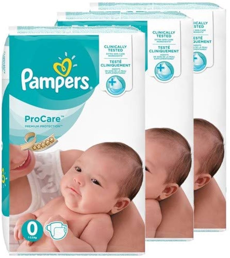 pampers new born baby 2