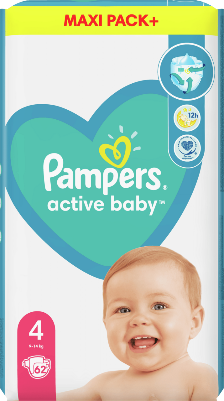 pieluchy pampers 4 pans