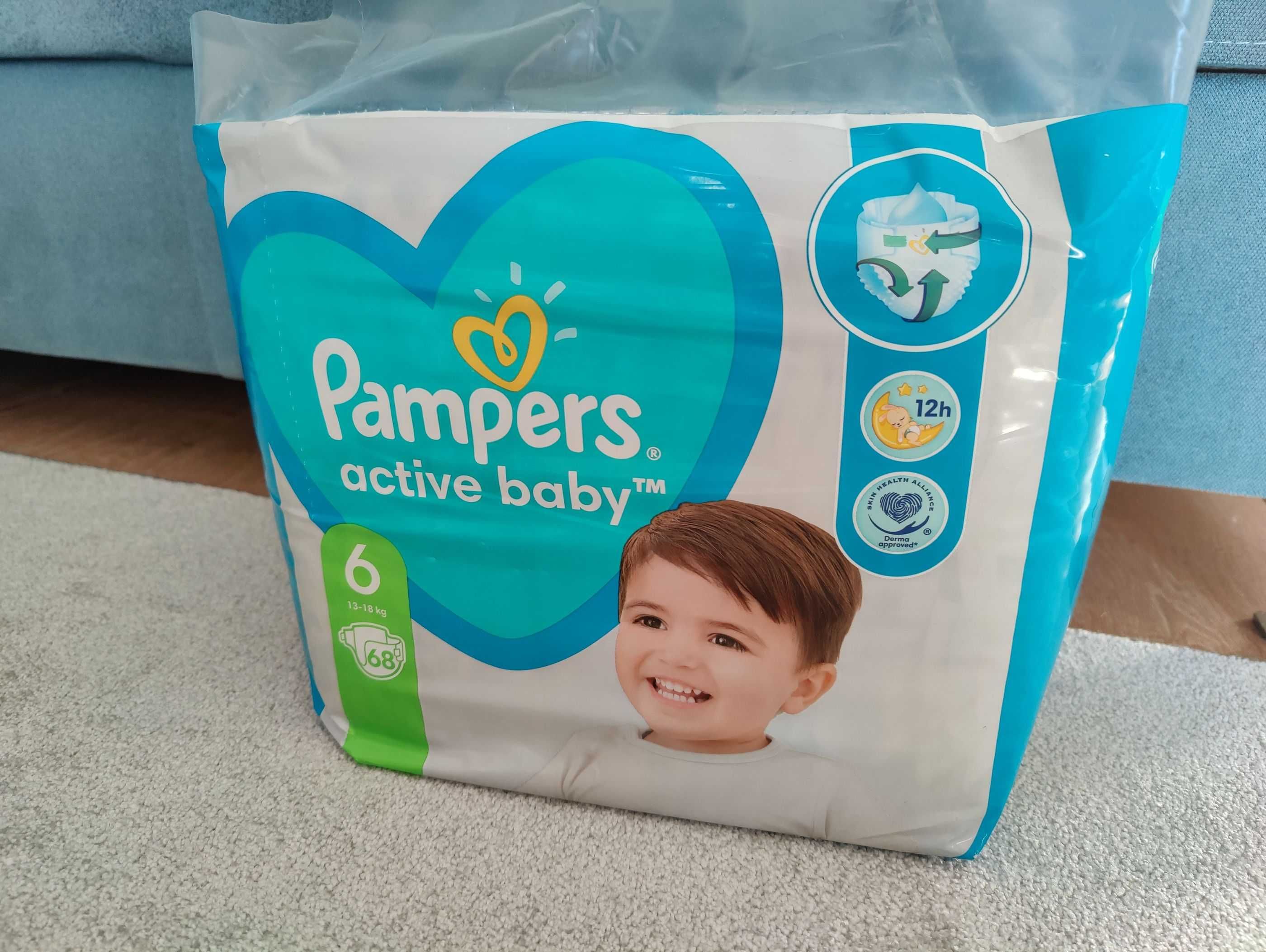 pampers 12 hour baby dry