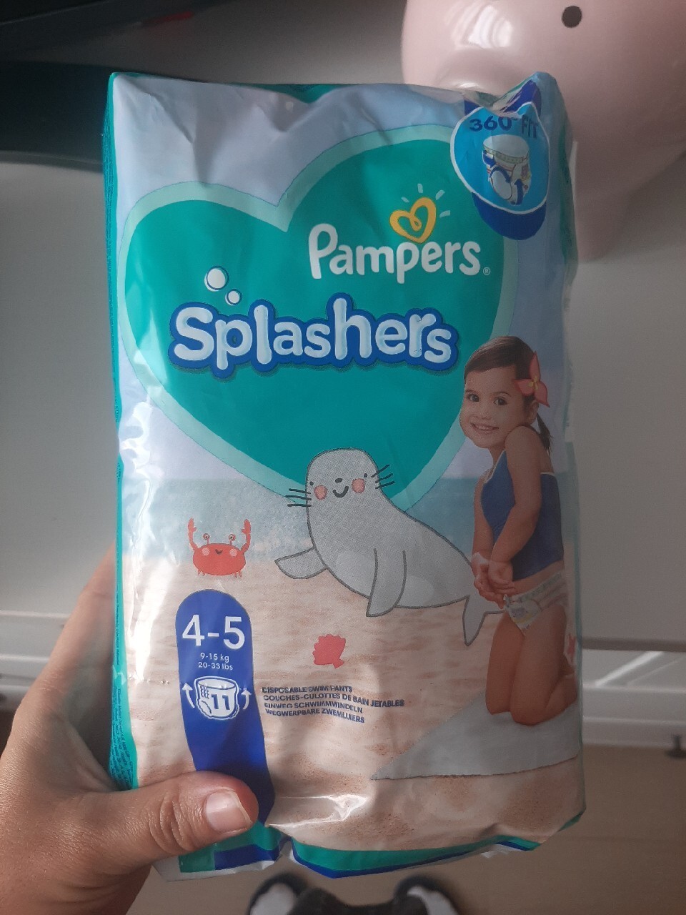 pampers avtice baby 4