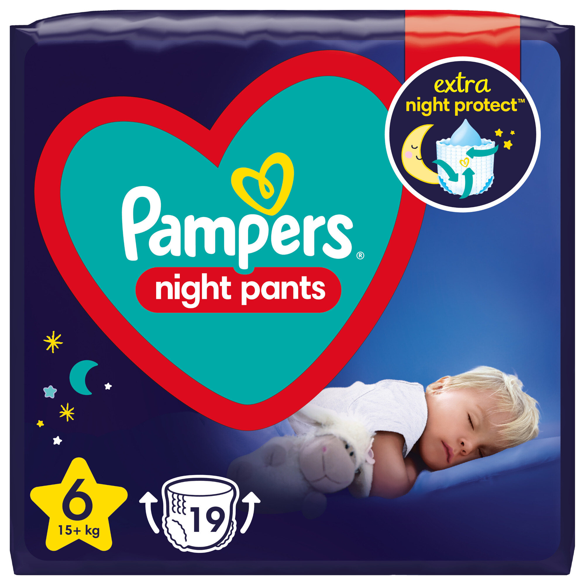 pampers 76 szt 2