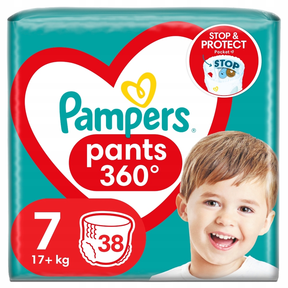 pampers mokry z zewnątrz