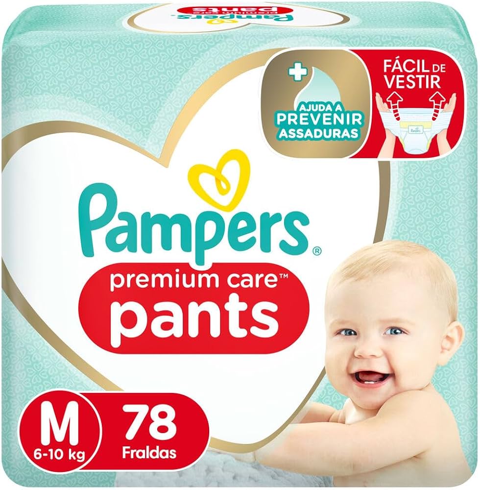 pieluchomajtki pampers 4 plaster z tyłu