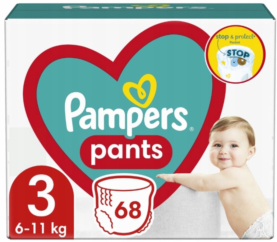 pampers 4 58 sztuk