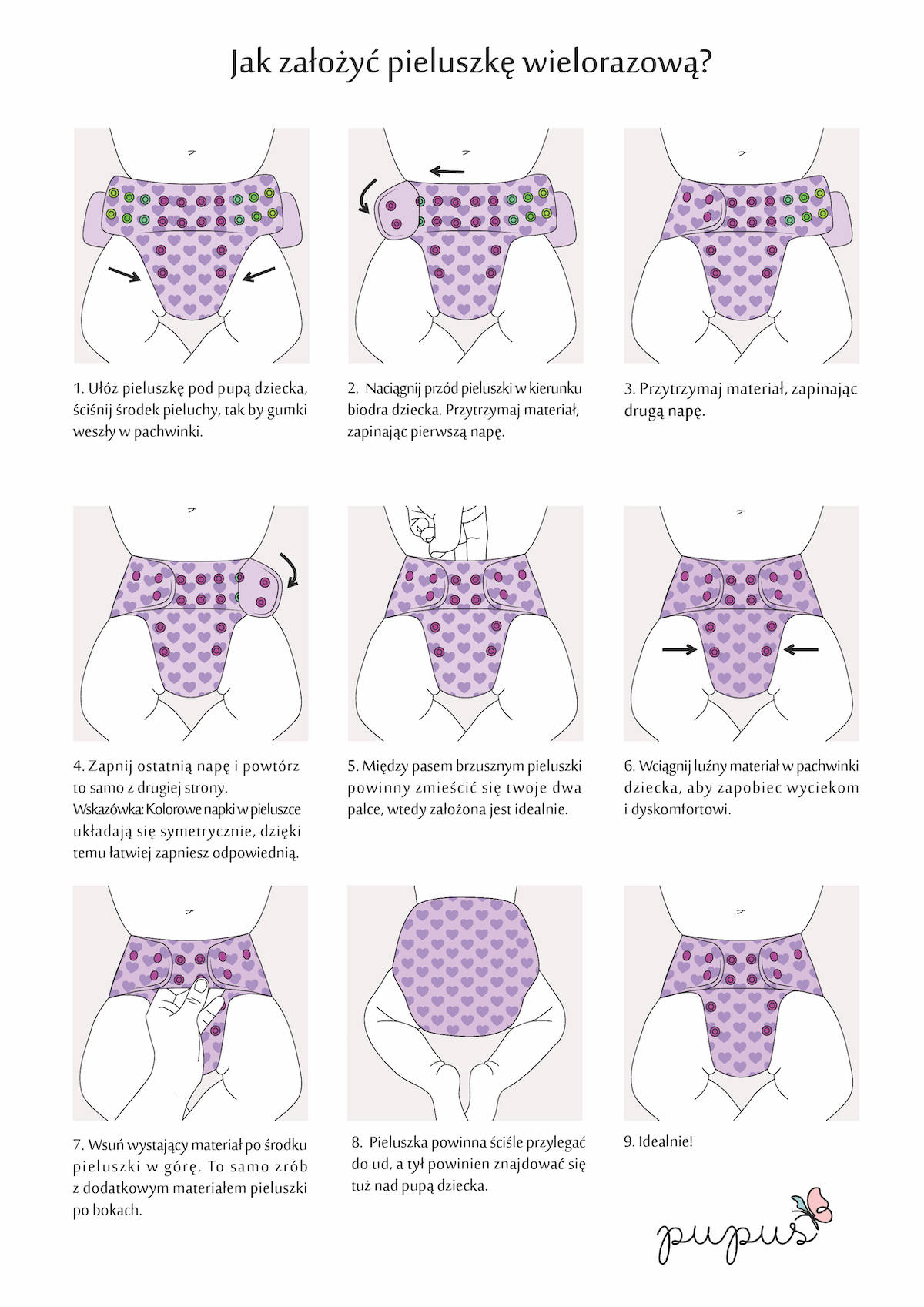 casting niemowlaki pampers