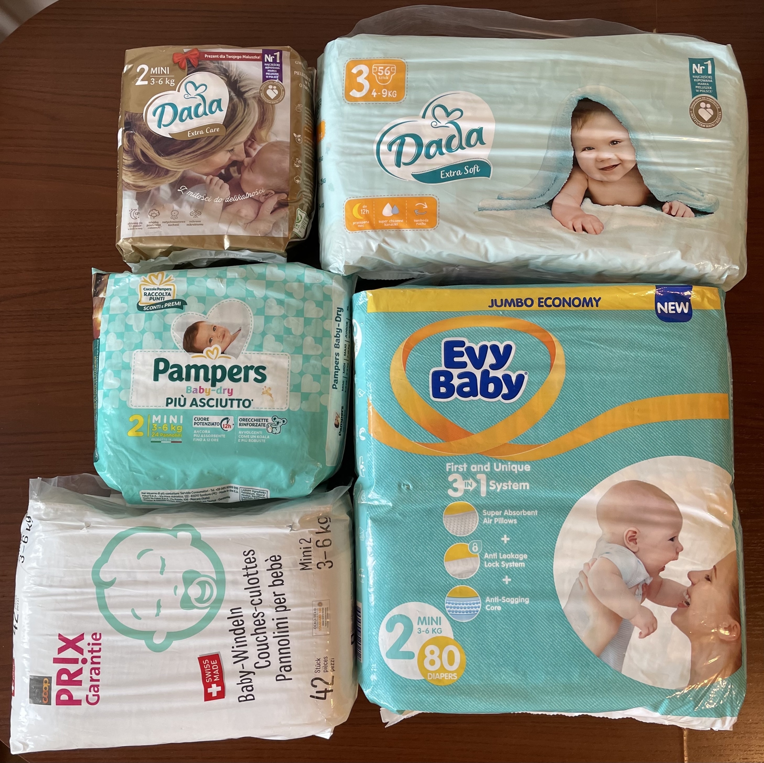 pampers 4 do ilu kg