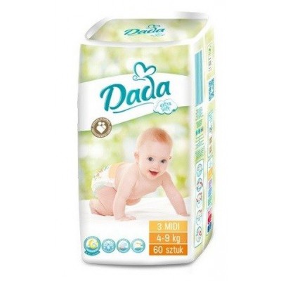 pieluchy dada extra care 3 60szt