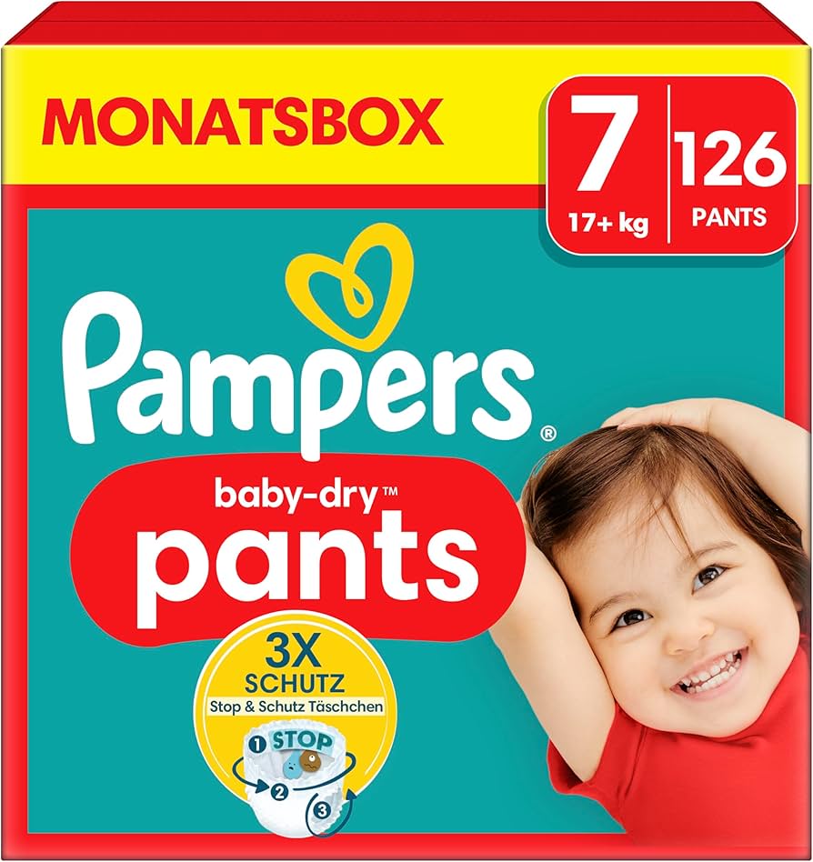 pampers pants 4 zapas miesieczny