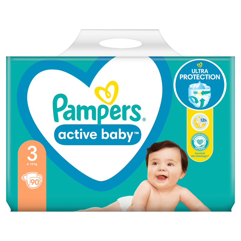 pampers 4+ active fit male paczki