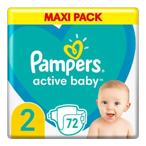 pieluchomajtki pampers 4 plaster z tyłu