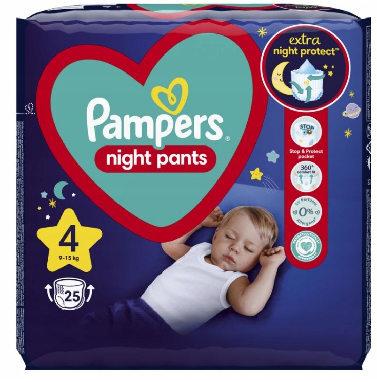 pampers active baby 5 52 szt