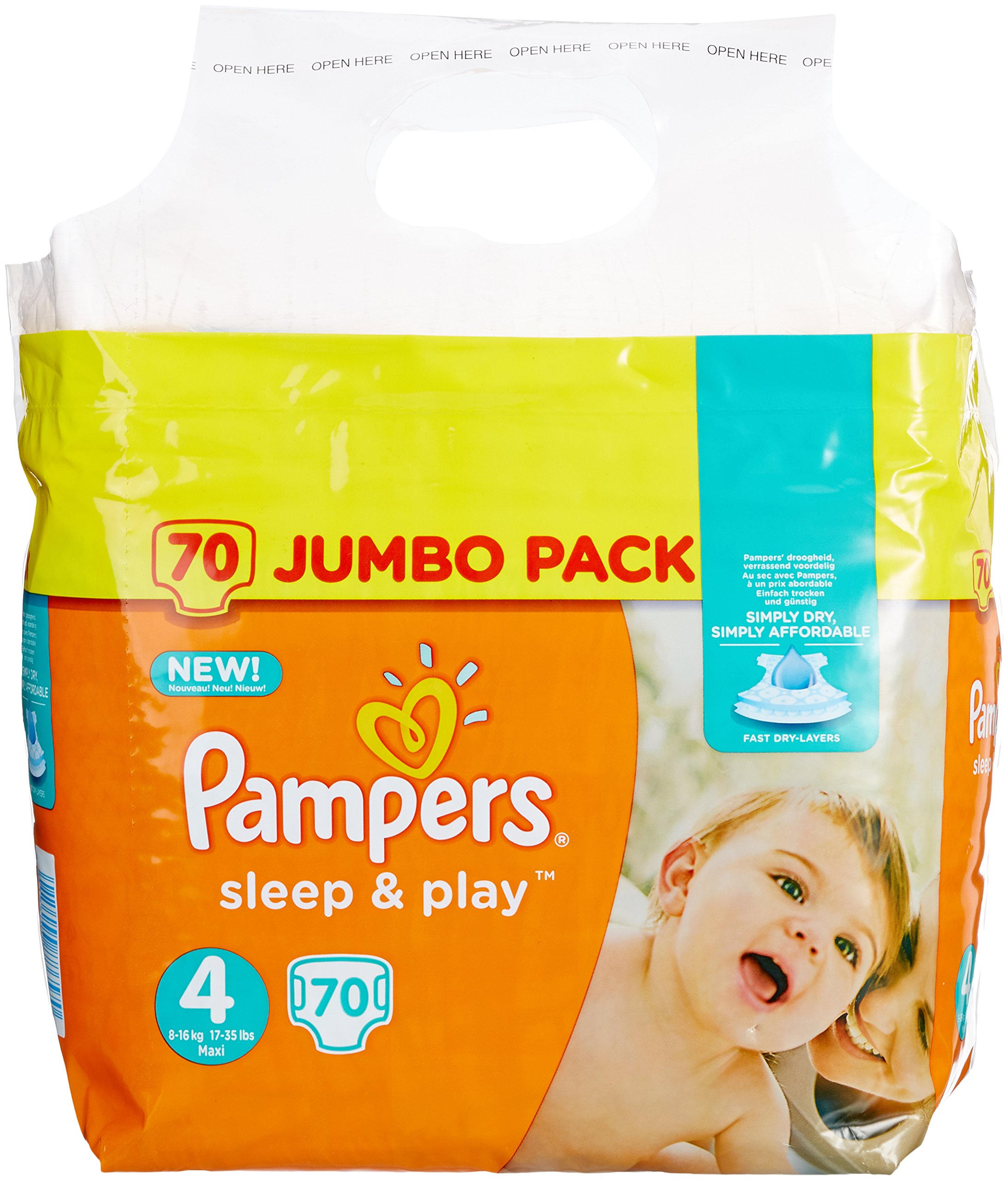 pieluchy pampers które na początek