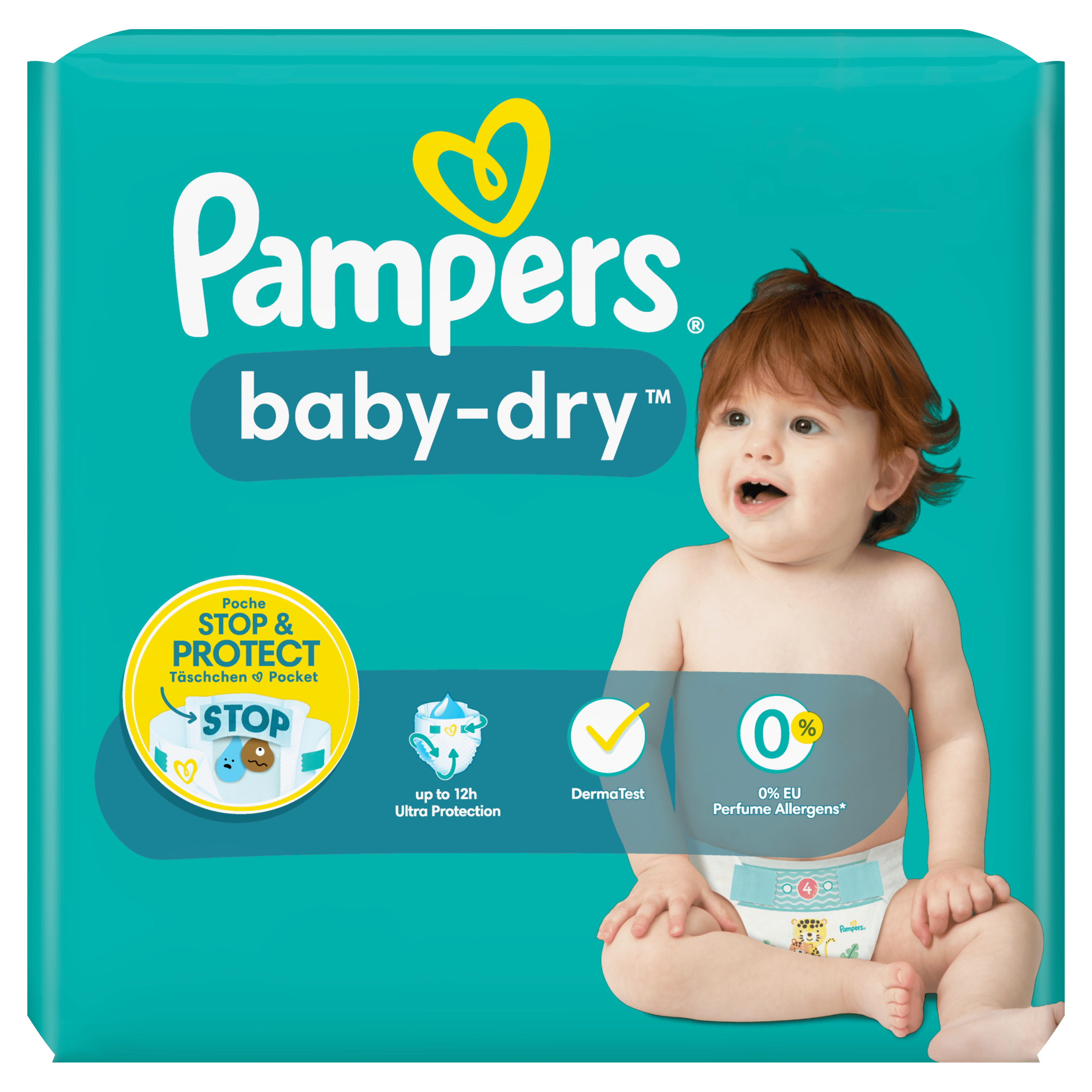 pieluchomajtki pampers białe premium care 4