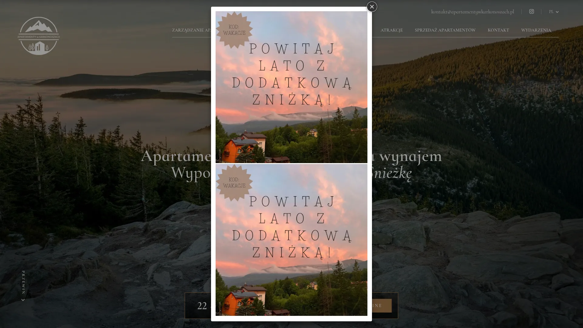 Apartamenty w Karkonoszach - zrzut ekranu