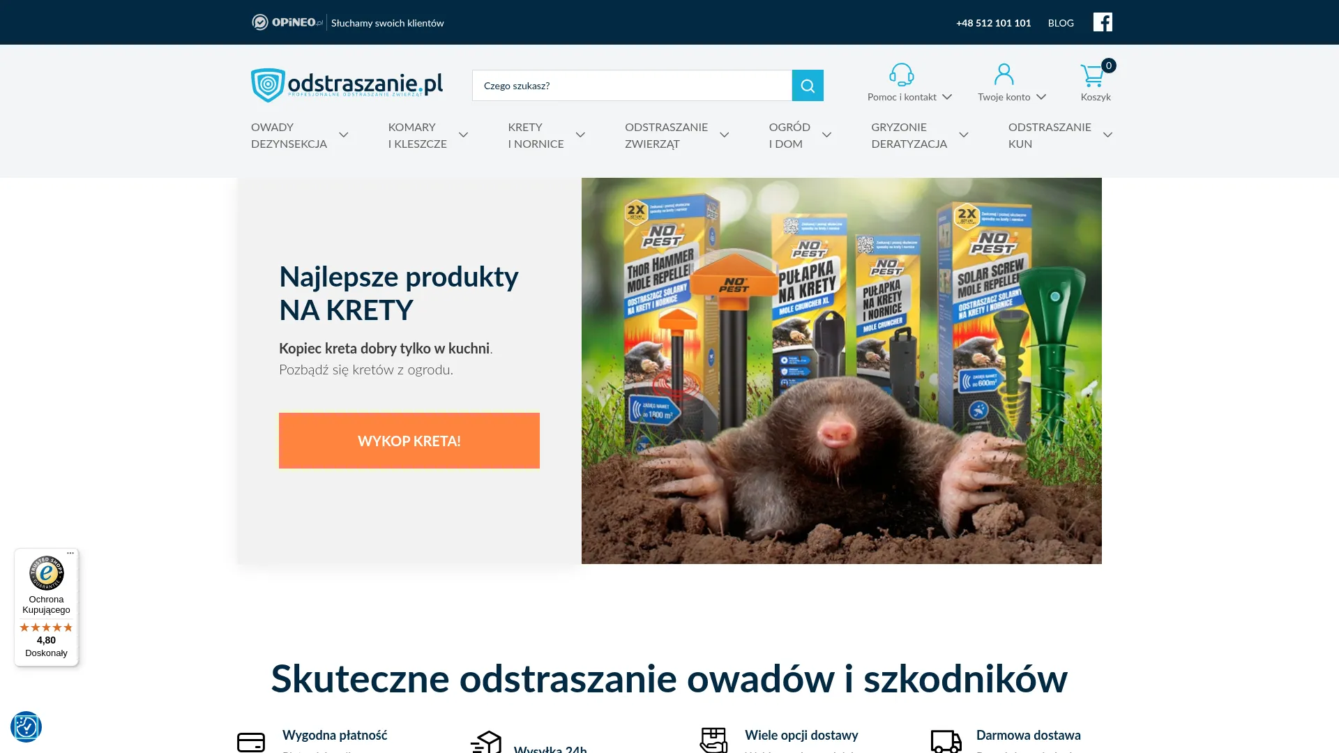 LINAREM CISOWSKI S.K.A. - zrzut ekranu